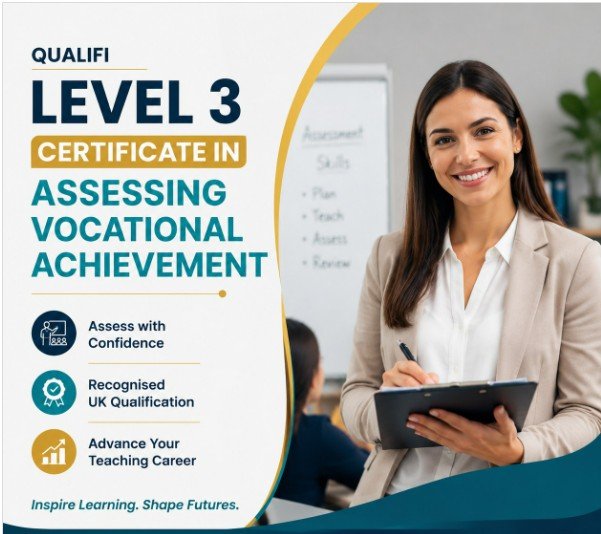 Qualifi Level 3 Certificate in Assessing Vocational Achievement