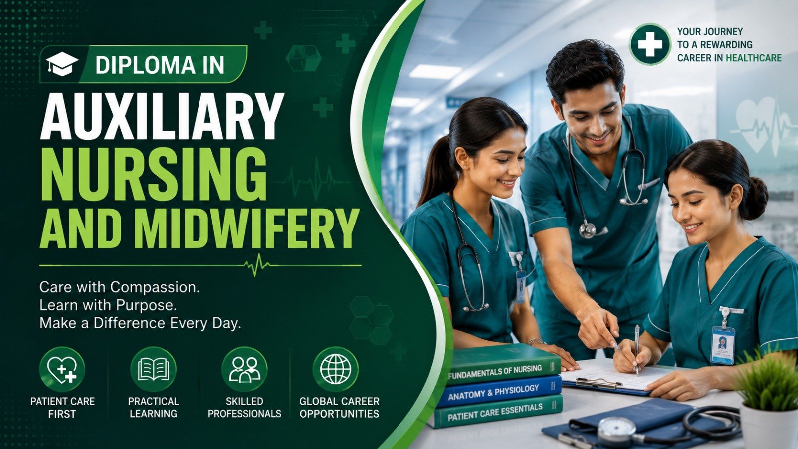 Diploma in Auxiliary Nursing and Midwifery