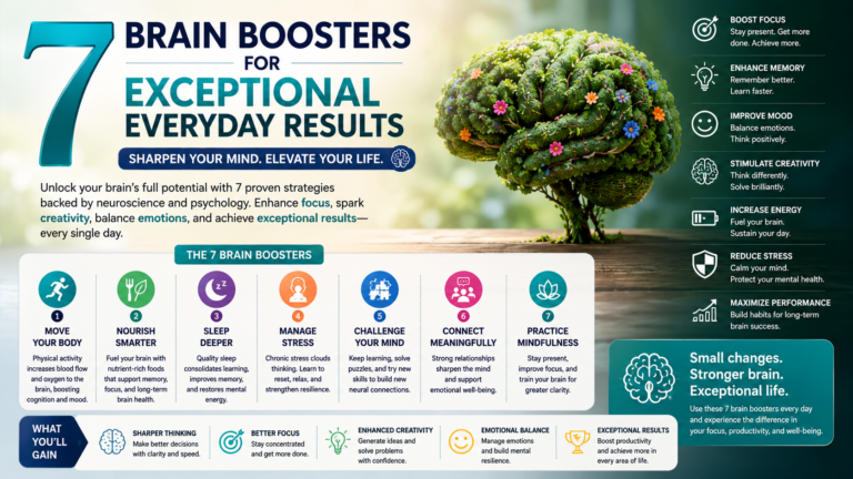 7 Brain Boosters for Exceptional Everyday Results