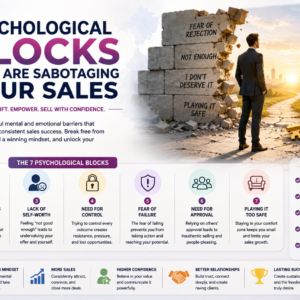 7 Psychological Blocks That Are Sabotaging Your Sales