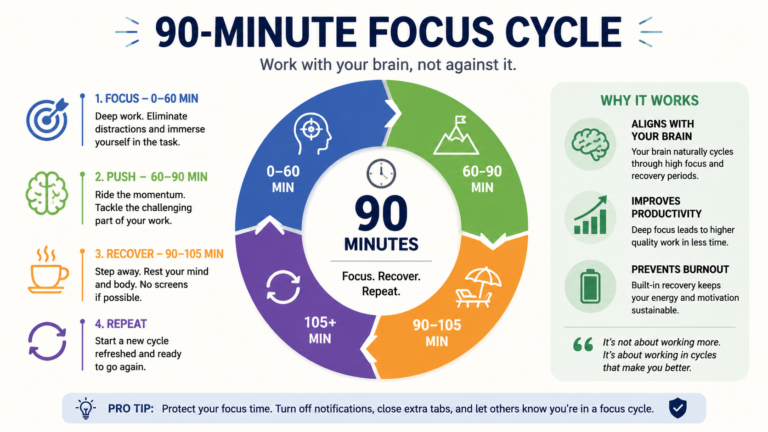 The 90-Minute Focus Cycle