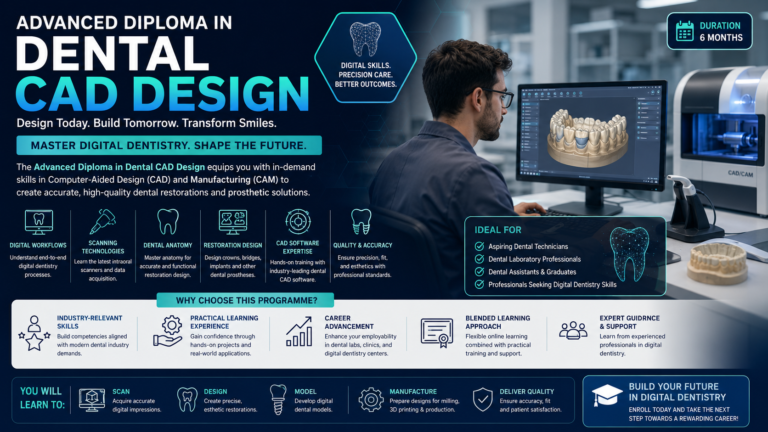 Advanced Diploma in Dental CAD Design