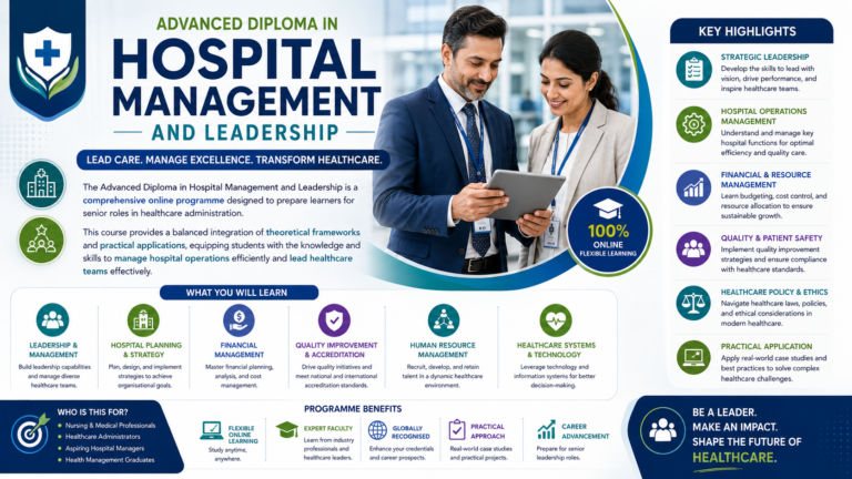 Advanced Diploma in Hospital Management and Leadership