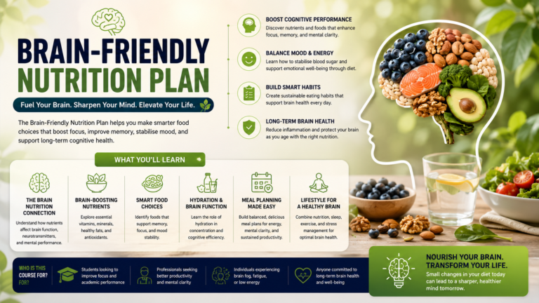 Brain-Friendly Nutrition Plan