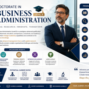 Doctorate In Business Administration (Level 8)