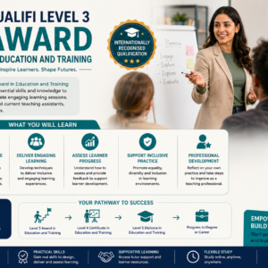 Qualifi Level 3 Award in Education and Training