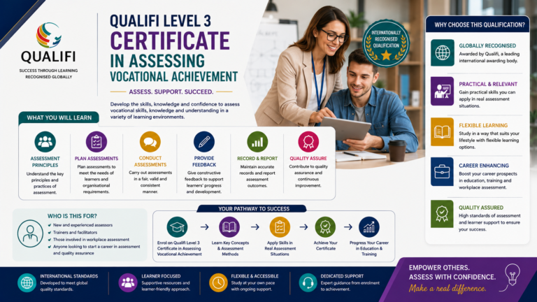 Qualifi Level 3 Certificate in Assessing Vocational Achievement